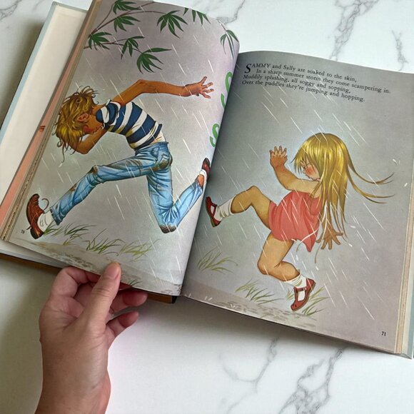 Vintage 1978 Dean & Son Ltd ABC Book of Children's Rhymes and Verse - Picture 8 of 10